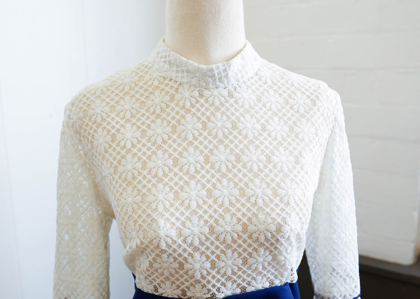 1970's Romantic Prairie Style Dress