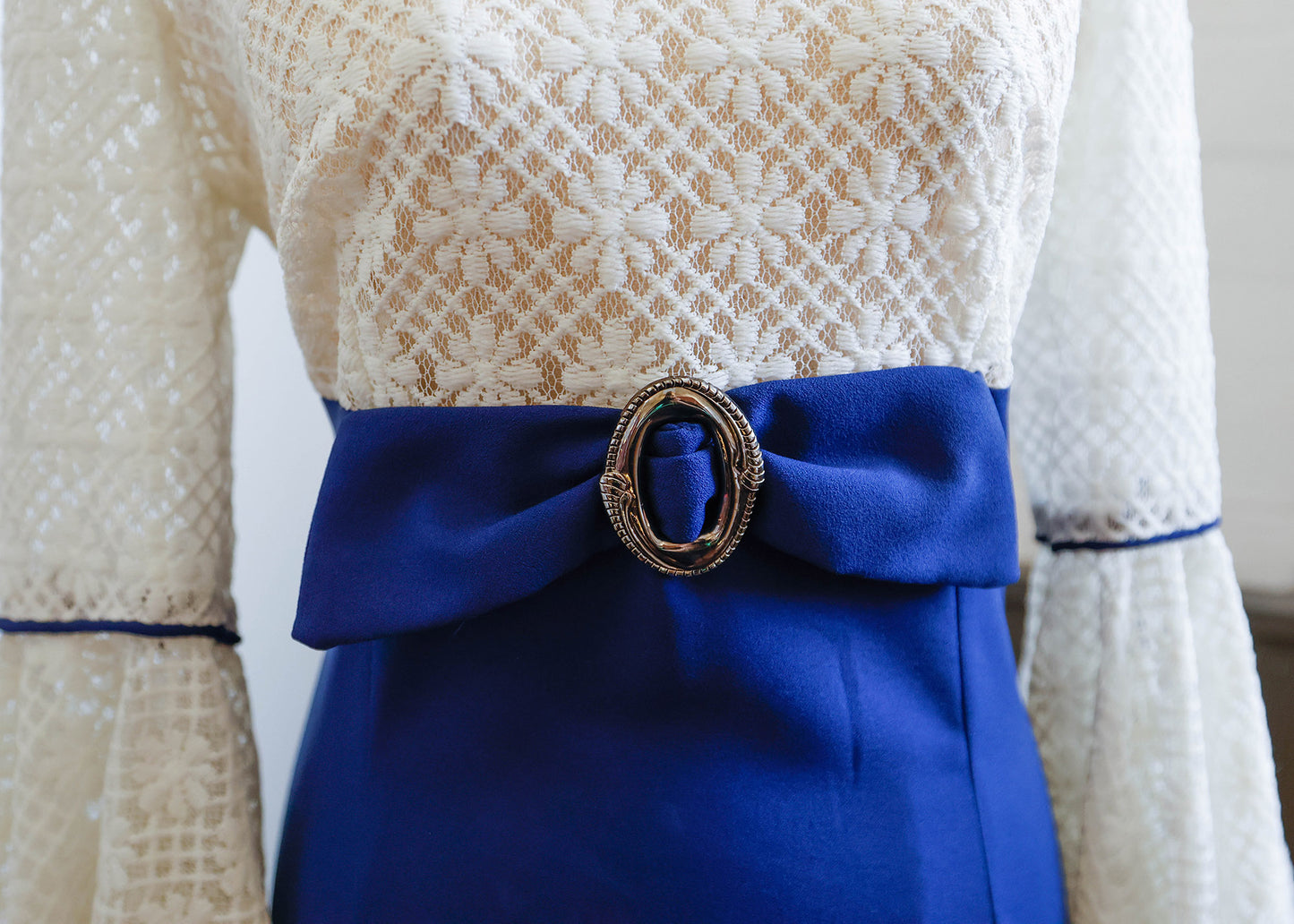 1970's Romantic Prairie Style Dress