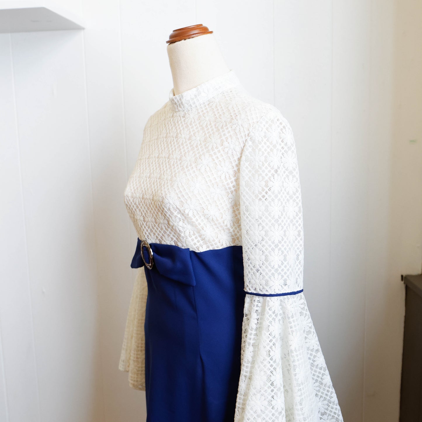 1970's Romantic Prairie Style Dress