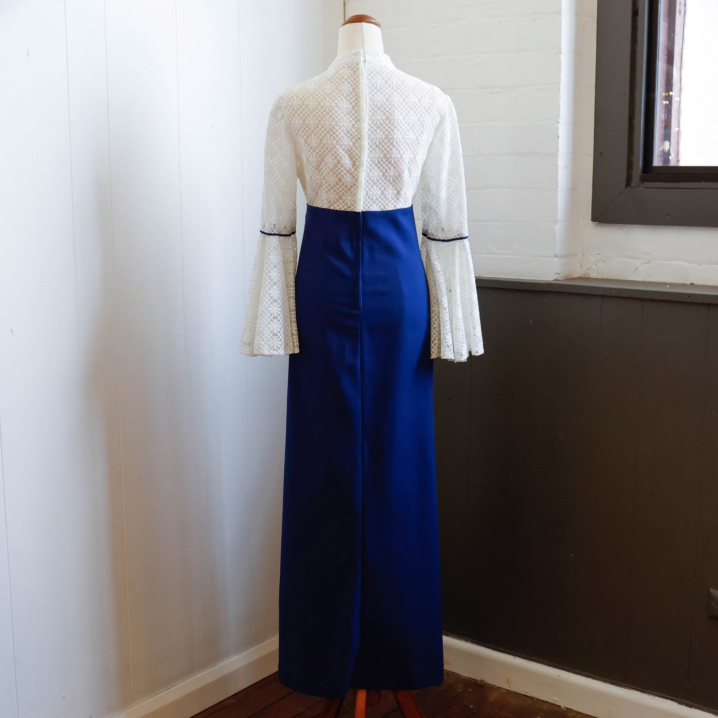 1970's Romantic Prairie Style Dress