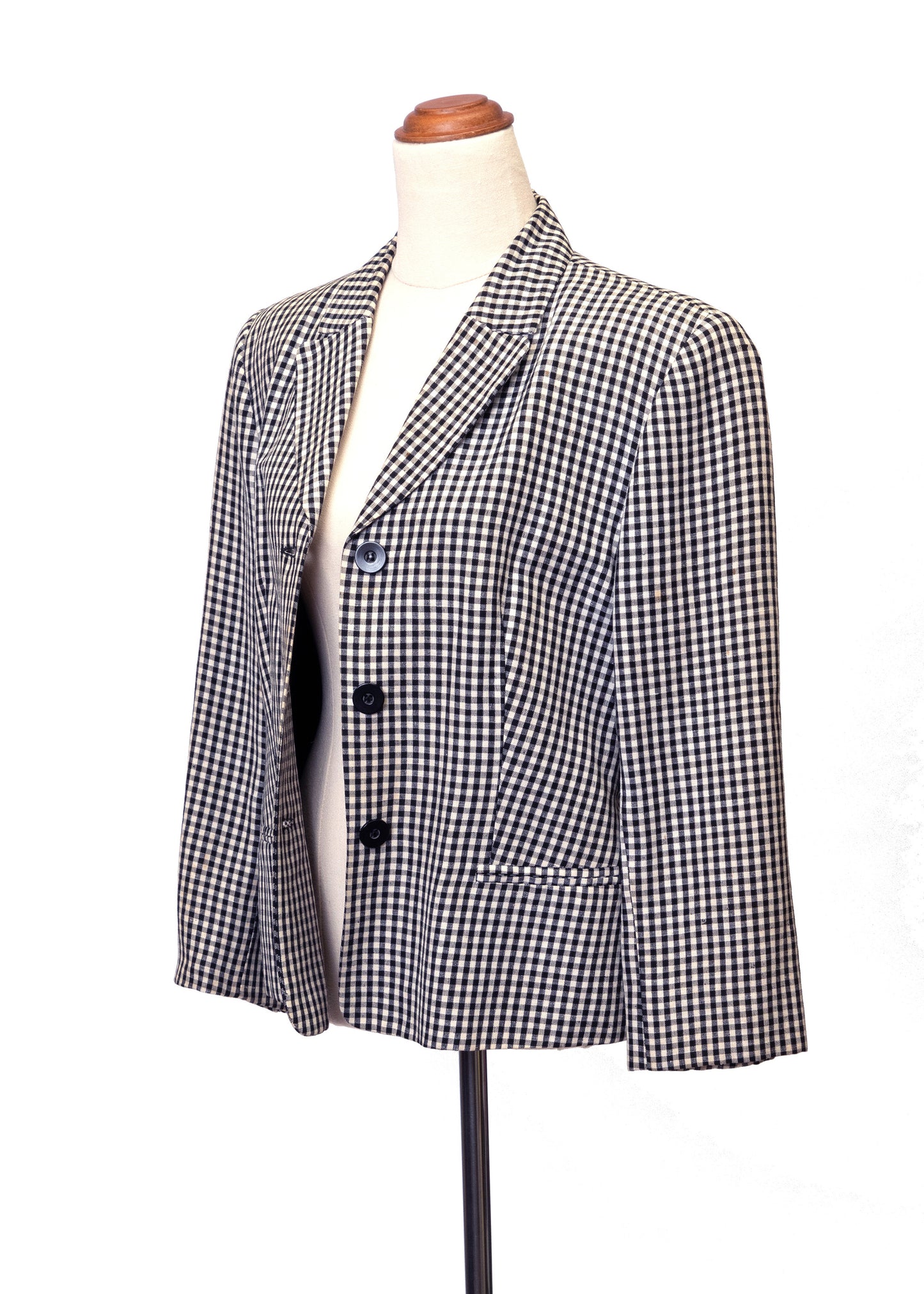 1990's David Jones Gingham Blazer