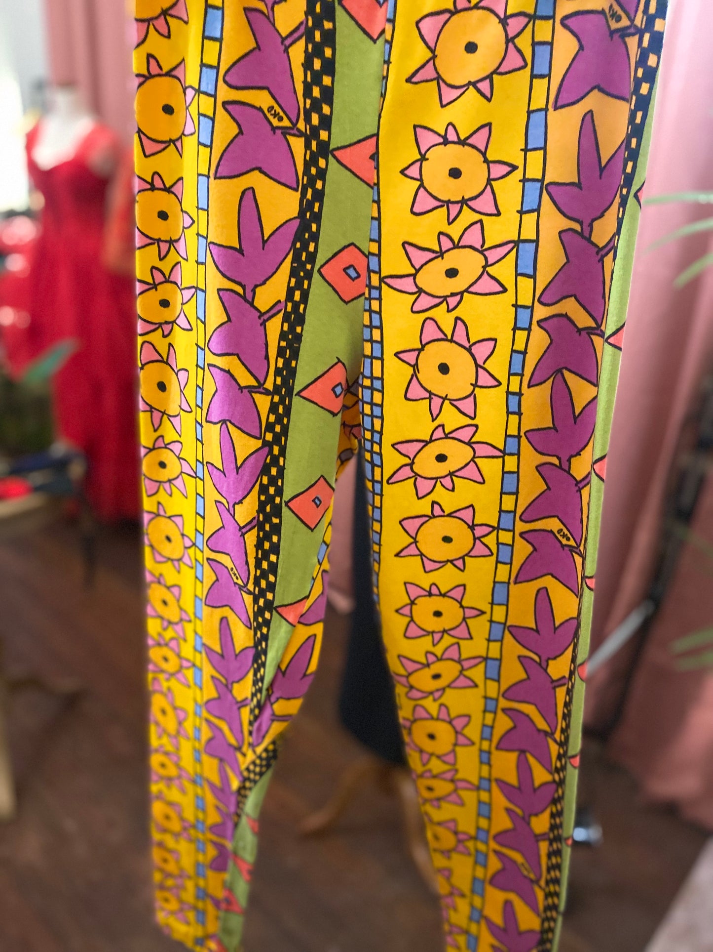 1990's Ken Done Graphic Leggings