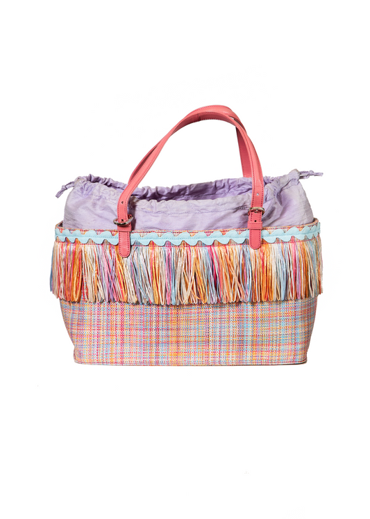 Moschino Raffia bag