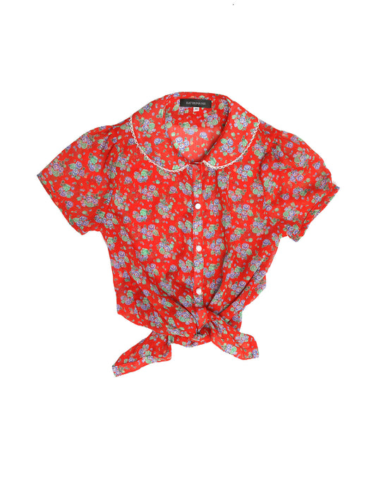 Toscana collared blouse