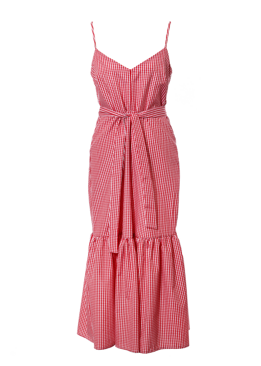Gardeness Dress - Tomato